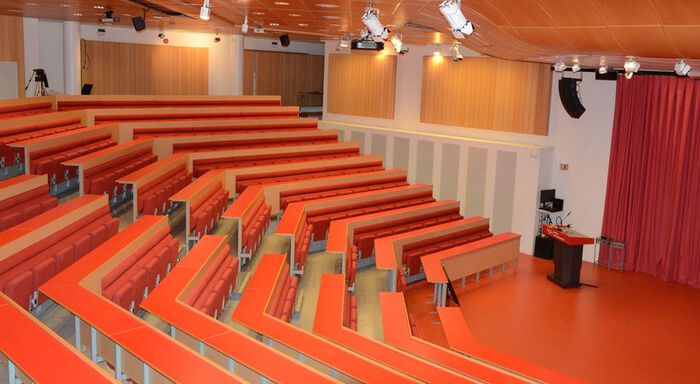Oversiktsbilde over auditorium innsikt