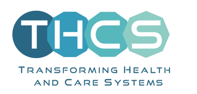 Logo for Transforming Health and Care Systems: THCS