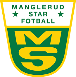Manglerud Star Fotball logo, gul og grønn