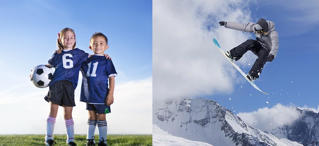 Bildet kan inneholde: himmel, smil, sky, shorts, sportsuniform.