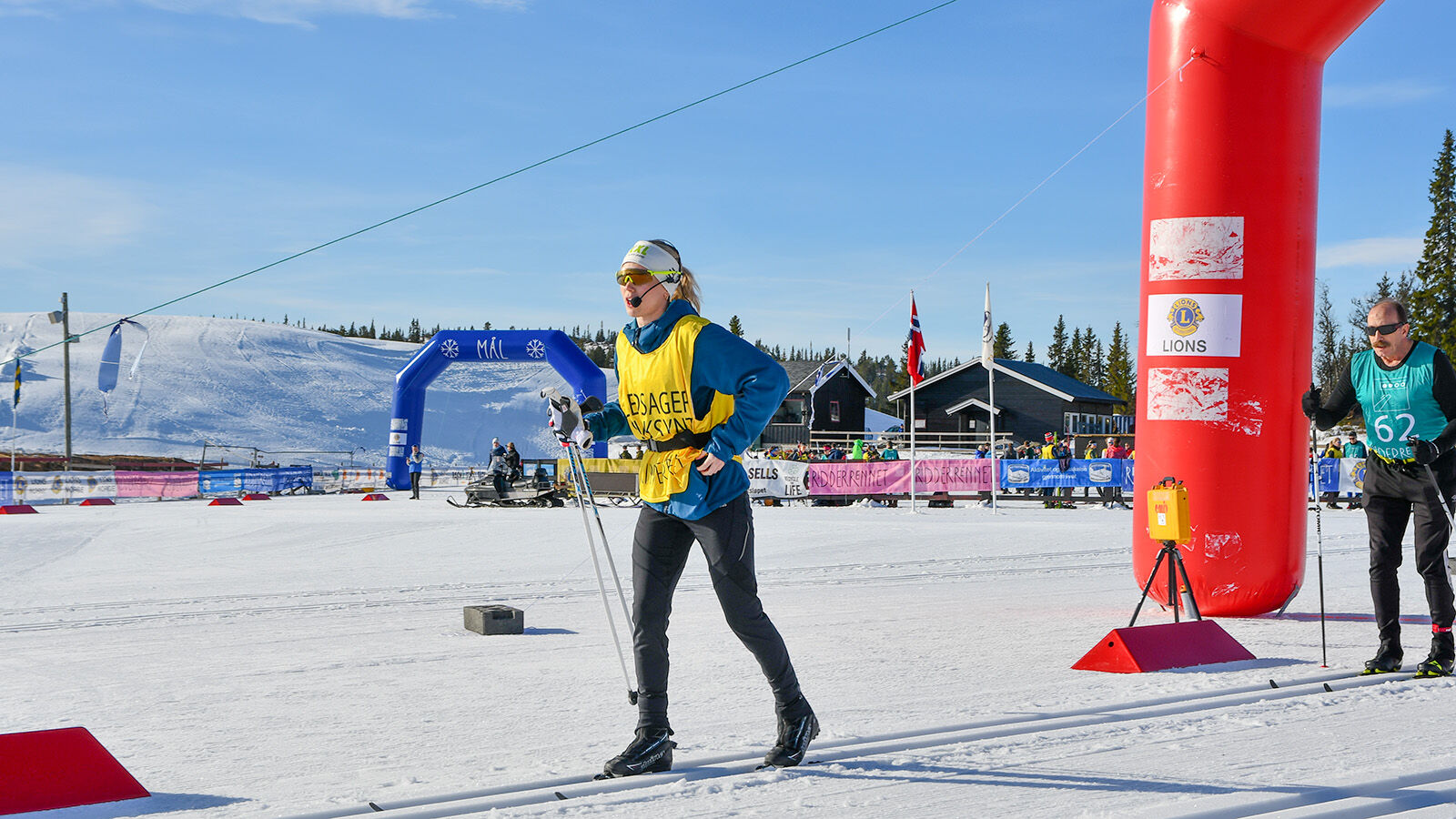 Startar på skiskyttarrenn