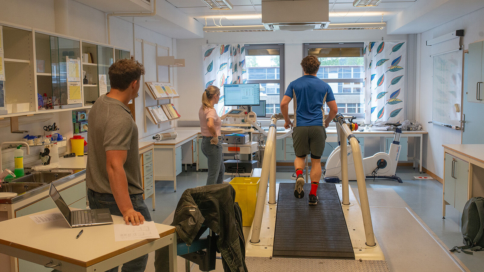 TEsting på lab på NIH