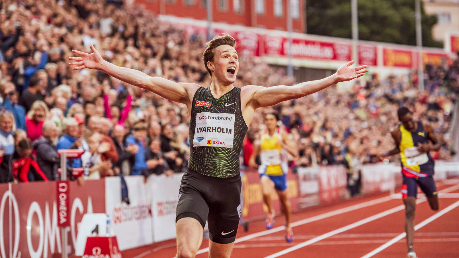 Bildet kan inneholde: sportsuniform, shorts, aktiv shorts, muskel, friidrett.