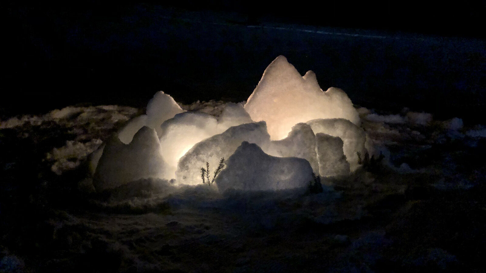 Snøkunst snølykt