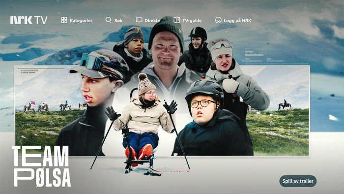Viser deltagerne på Team Pølsa, tv-serie