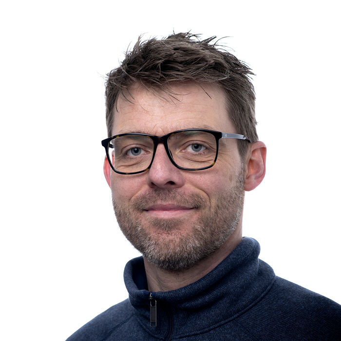 Portrait of Allan Grønskjær. 