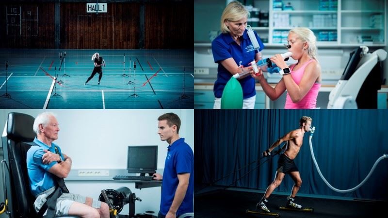 Four picture that descripes the resarch activity at the department