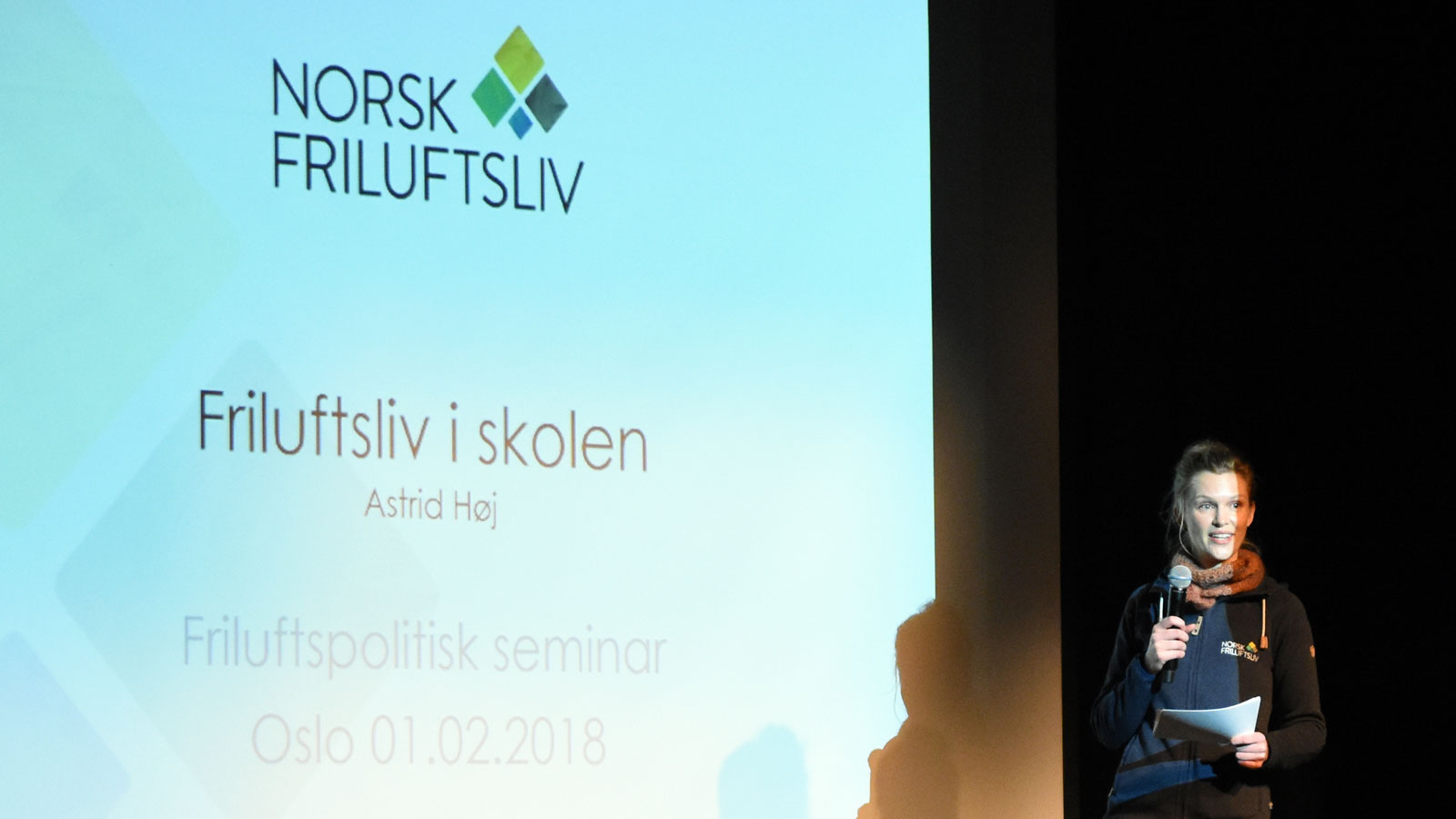Astrid holder foredrag
