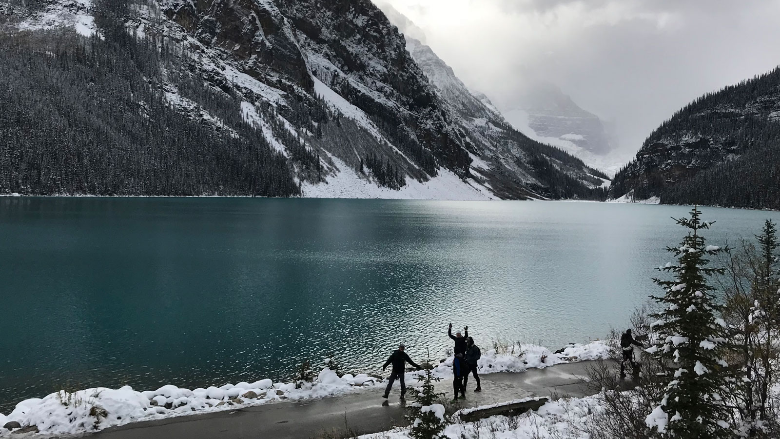 På tur til Banff National Park, Rocky Mountains